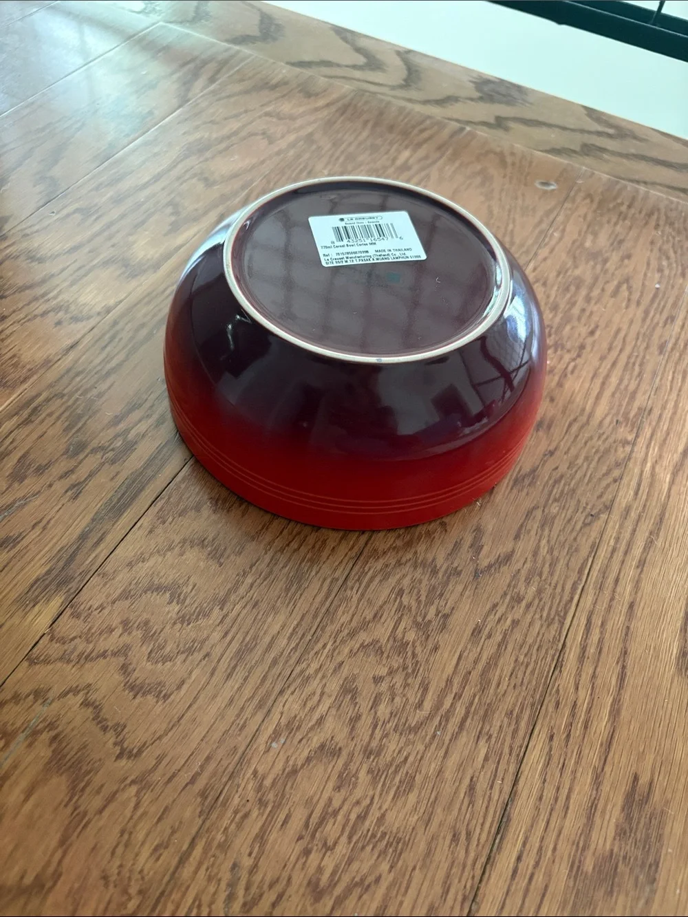 NWT Le Creuset San Francisco Coupe Soup/Cereal Bowl  770 ml Cerise
